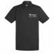 Unisex Polo shirt in black